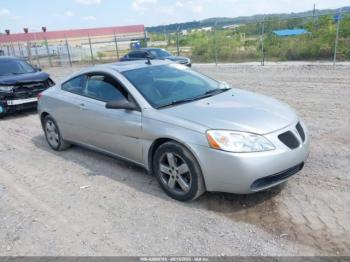  Salvage Pontiac G6
