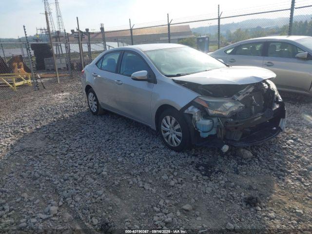  Salvage Toyota Corolla