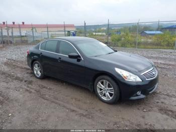  Salvage INFINITI G25x