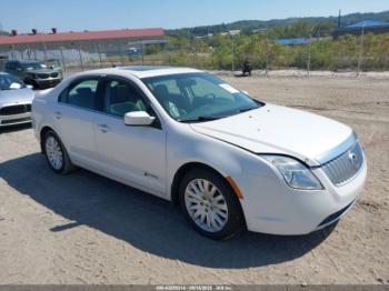  Salvage Mercury Milan Hybrid