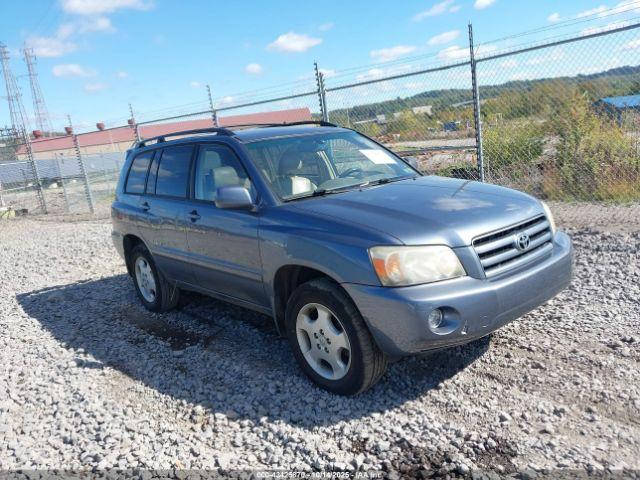  Salvage Toyota Highlander