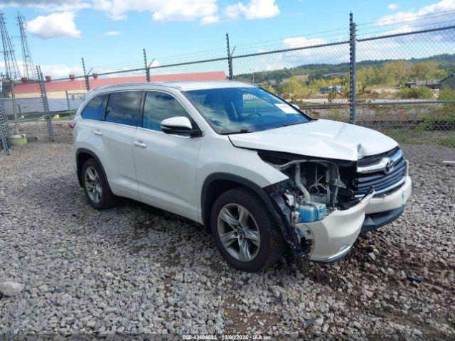  Salvage Toyota Highlander