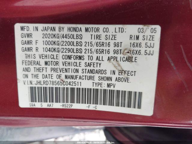 Honda CR-V Lx Image 8