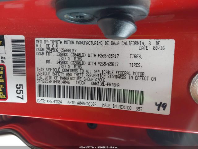 Toyota Tacoma Trd Sport Image 8