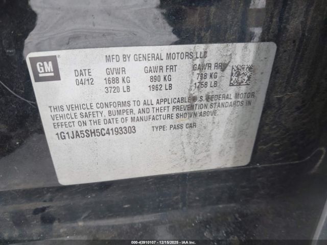 Chevrolet Sonic 2ls Image 10