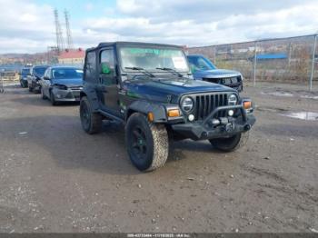  Salvage Jeep Wrangler
