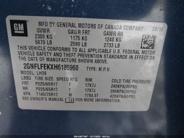 Chevrolet Equinox Lt Image 12