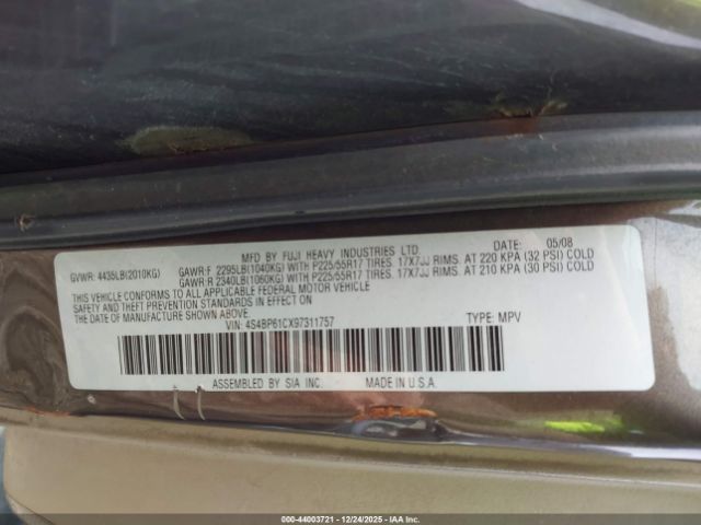 Subaru Outback 2.5i Image 7