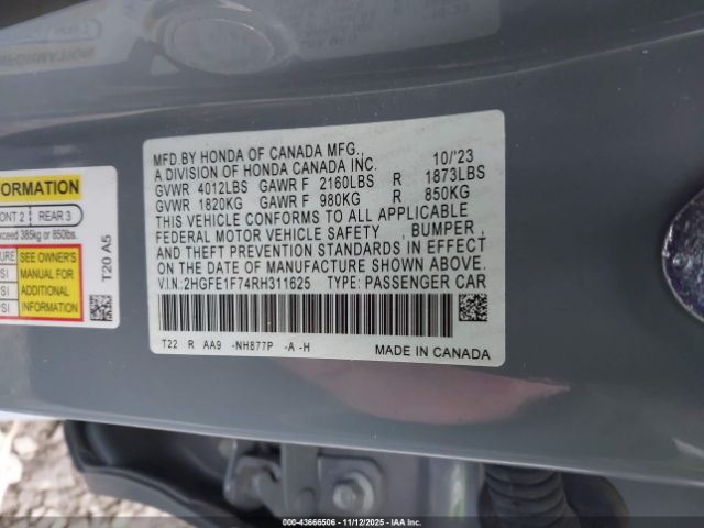 Honda Civic Ex Image 3