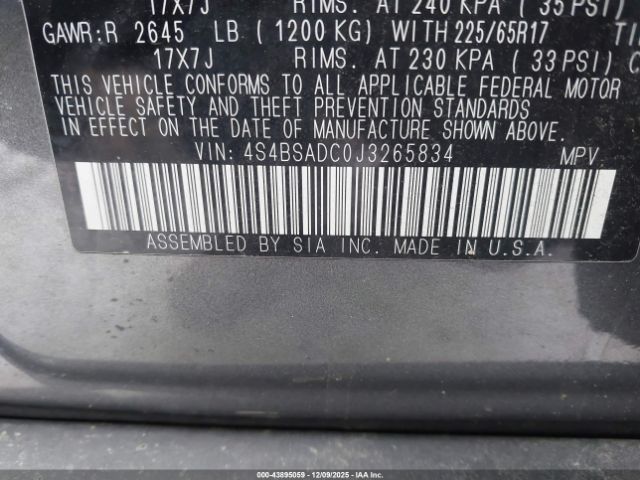 Subaru Outback 2.5i Premium Image 5