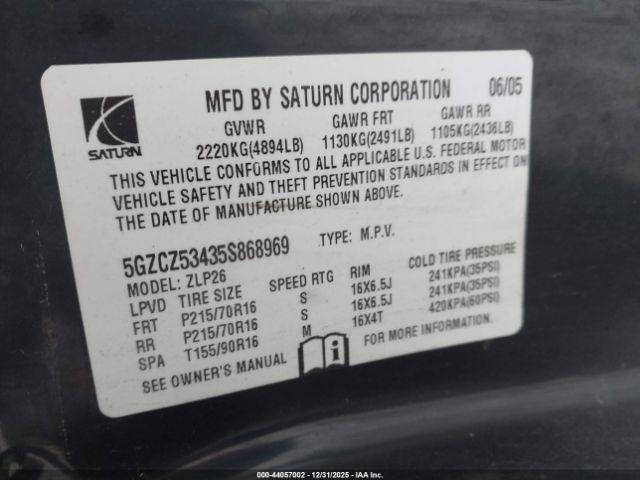 Saturn Vue V6 Image 3