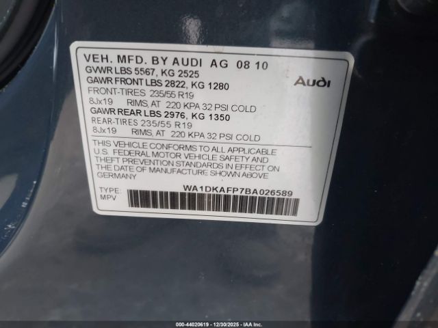 Audi Q5 3.2 Premium Plus Image 11