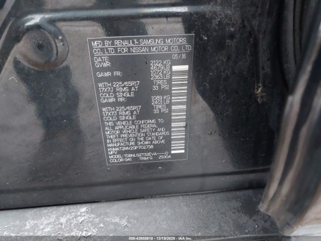 Nissan Rogue Sv Image 12