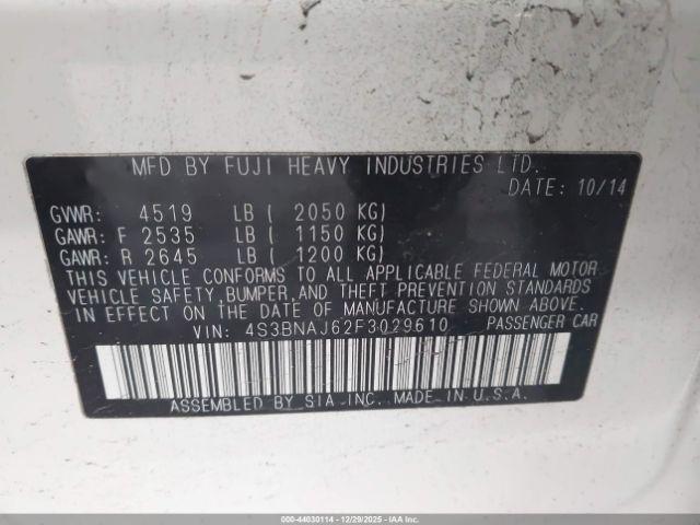 Subaru Legacy 2.5i Limited Image 10