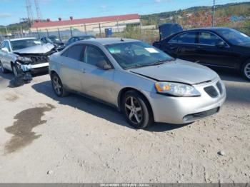  Salvage Pontiac G6