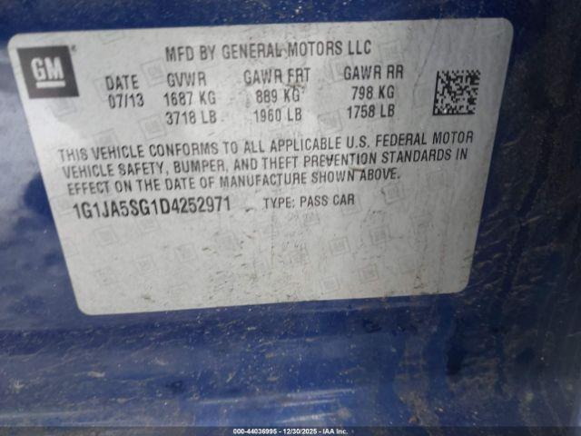 Chevrolet Sonic Ls Auto Image 4