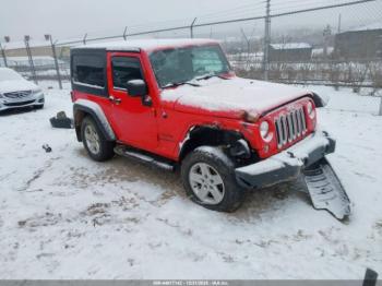  Salvage Jeep Wrangler