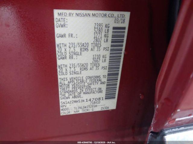 Nissan Murano Platinum Image 8