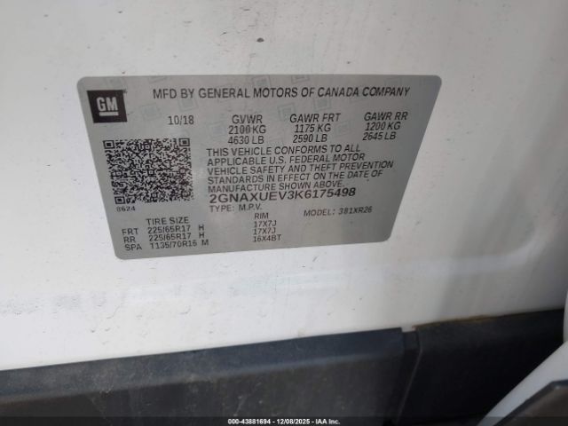 Chevrolet Equinox Lt Image 10