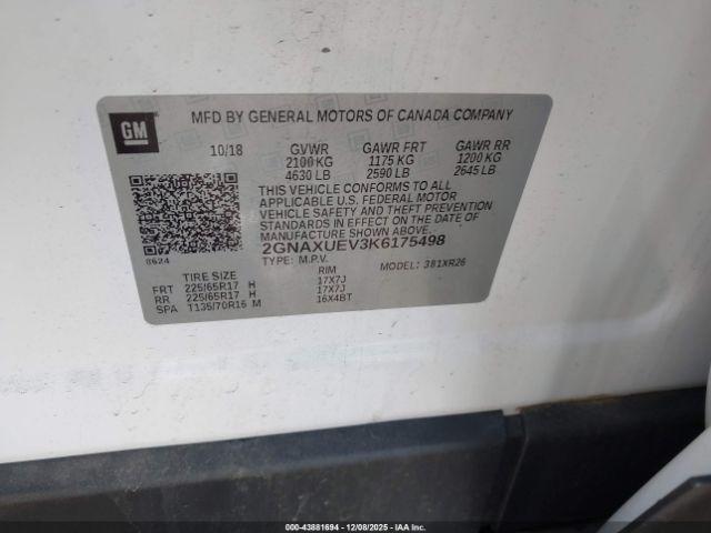 Chevrolet Equinox Lt Image 10