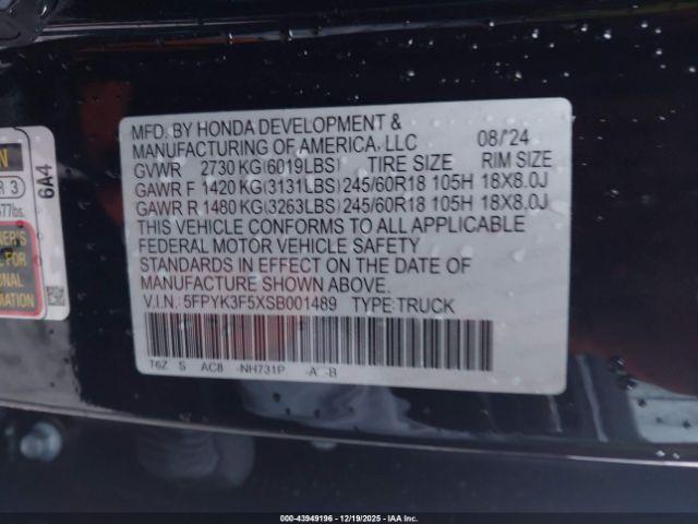 Honda Ridgeline Rtl Image 15