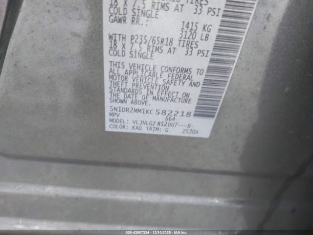 Nissan Pathfinder Sl Image 11