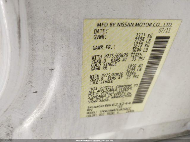 Nissan Armada Platinum Image 11