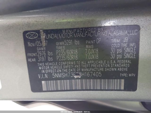 Hyundai SANTA FE Image 9