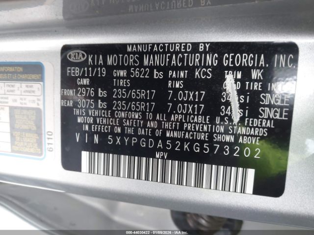 Kia Sorento 3.3l Lx Image 14